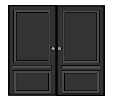 Black Door House Door Room Building 16461806 PNG