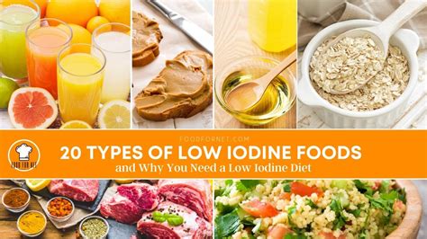 20 Types of Low Iodine Foods and Why You Need a Low Iodine Diet | Food For Net