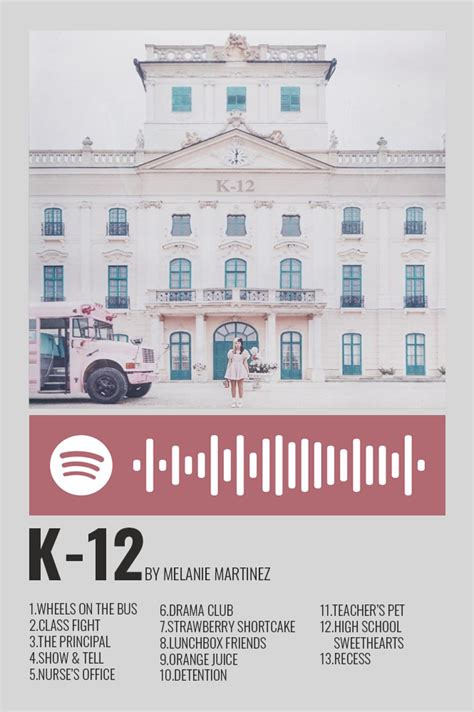 K-12 by Melanie Martinez | Melanie martinez, Vintage music posters ...