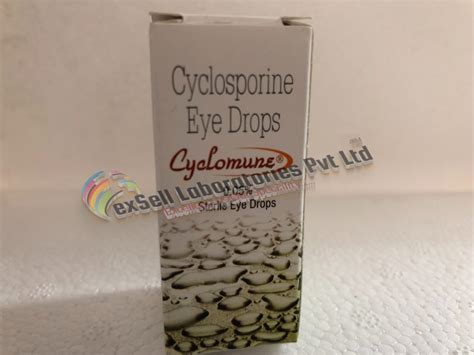 CYCLOMUNE (CYCLOSPORINE EYE DROPS) — exSelllaboratories Pvt Ltd