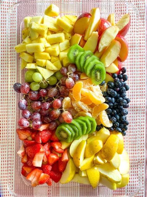 Fruit Tray Ideas - Plowing Through Life