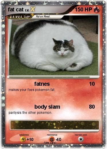 Pokémon fat cat 24 24 - fatnes - My Pokemon Card