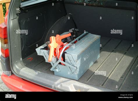 toolbox in car Stock Photo - Alamy