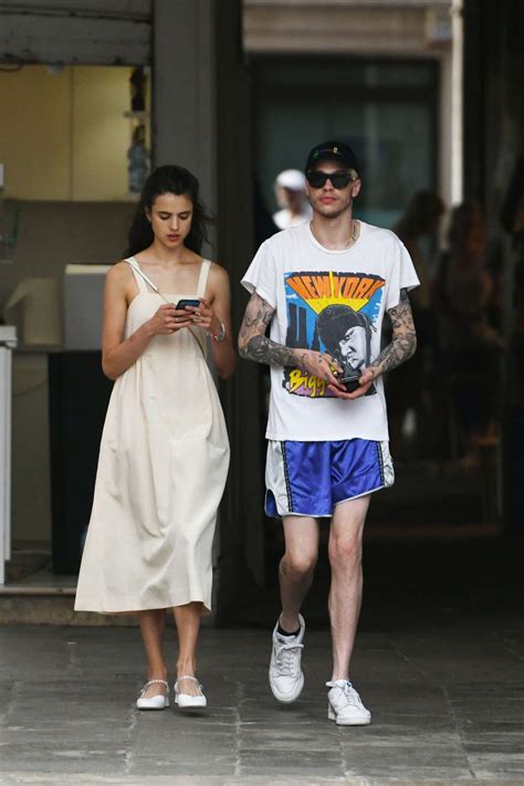 Margaret Qualley and Pete Davidson - Out in Venice-09 | GotCeleb