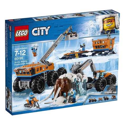 LEGO City Arctic Mobile Exploration Base Building Kit (60195, 786 Piece ...