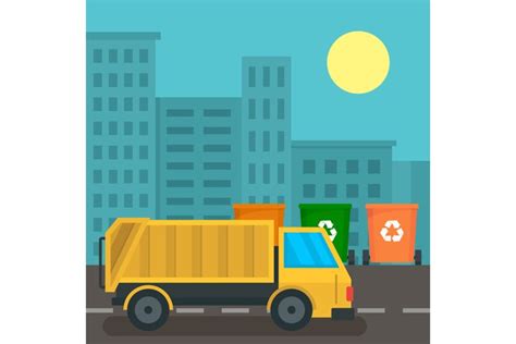 Garbage Truck Coloring Pages | Design Bundles