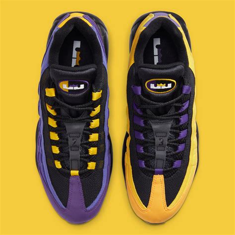 LeBron James Nike Air Max 95 Lakers CZ3624-001 | SneakerNews.com