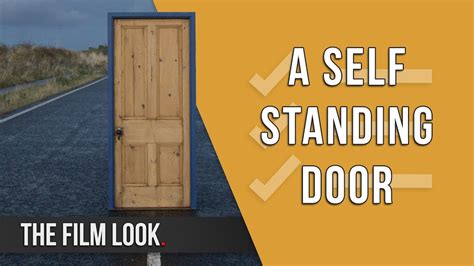 how to build a freestanding door for stage - kobo building