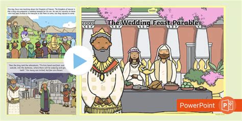 The Wedding Feast Parable PowerPoint (teacher made) - Twinkl