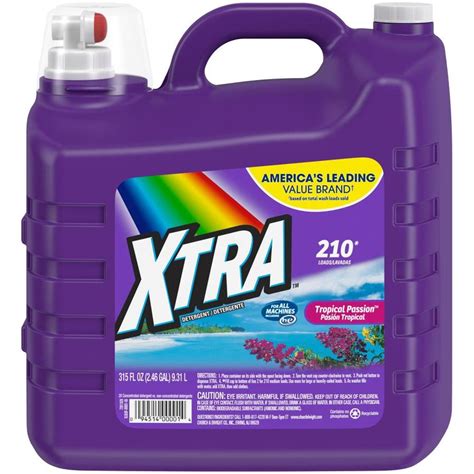 XTRA 315-fl oz Tropical Passion HE Liquid Laundry Detergent at Lowes.com