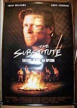 The Substitute Movie Poster 27x40 Used Rodney A Grant, Tom Berenger, A – Mason City Poster Company