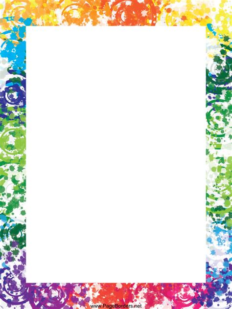 Colorful Border - Free Download