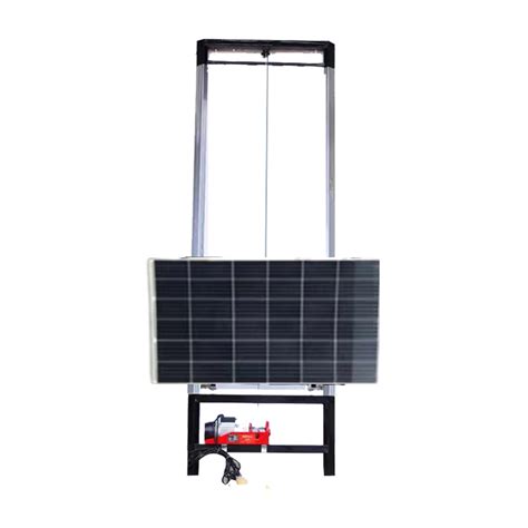 Factory Supply Solar Panel Lifter 14m 45FT Hoisting Ladder Lift for Shingles Solar Panels ...