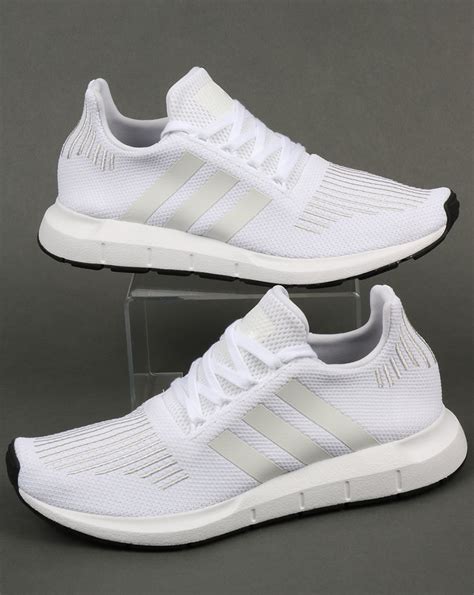 Adidas Swift Run Trainers White,shoes,running,prime knit,runners,mens