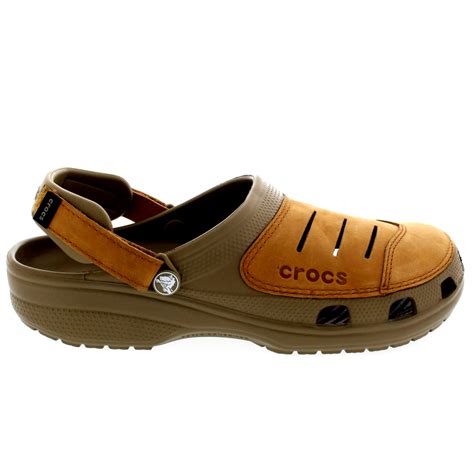 Mens Crocs Yukon Clogs Summer Beach Walking Holiday Casual Sandal Shoe ...