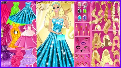 Barbie Princess Dress Up game for girls Barbie games - YouTube