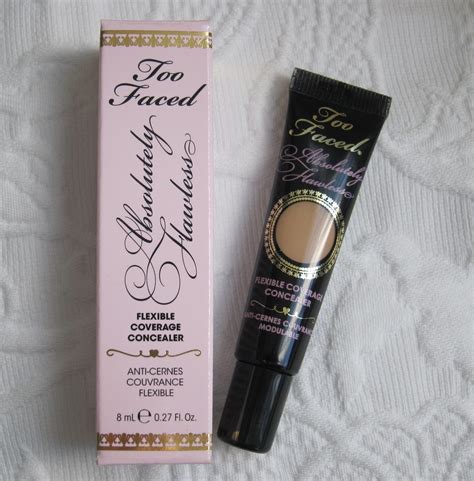 BEAUTIFUL CANVAS: Too Faced Absolutely Flawless Concealer Review and Swatches