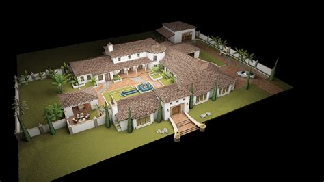 ariel zarate residential designariel zarate residential design | Courtyard house plans, Hacienda ...