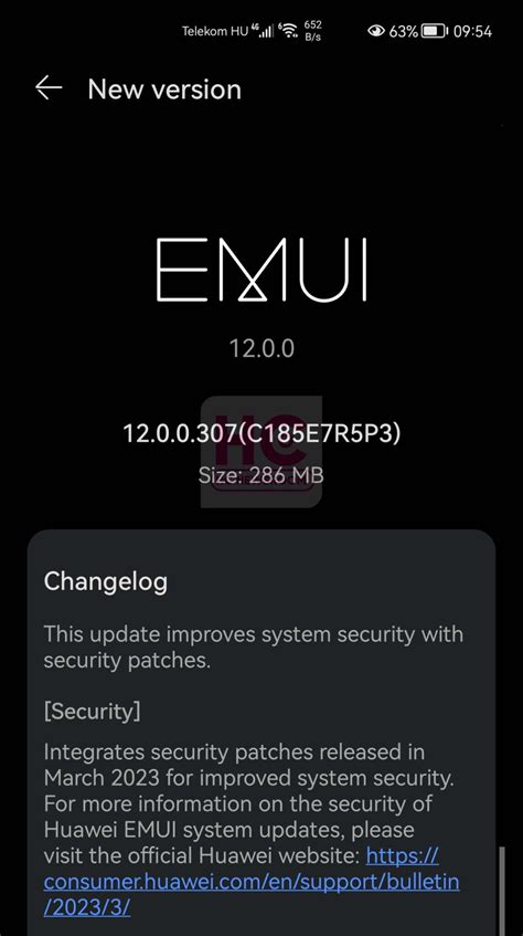 Huawei began to rollout March 2023 EMUI update - Huawei Central