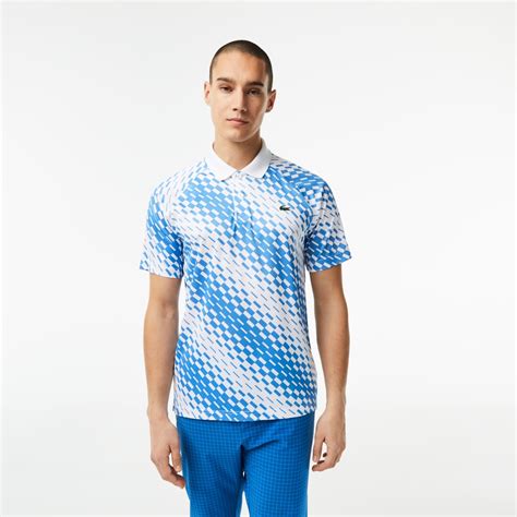 Men's Lacoste Tennis x Novak Djokovic Printed Polo Shirt