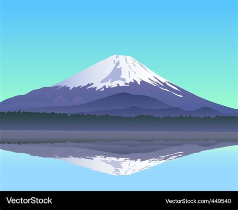 Mt fuji Royalty Free Vector Image - VectorStock