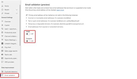 Enable email validation (preview) | Microsoft Learn