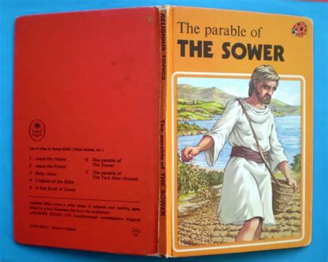 THE PARABLE OF The Sower vintage Ladybird book Bible stories Jesus ...