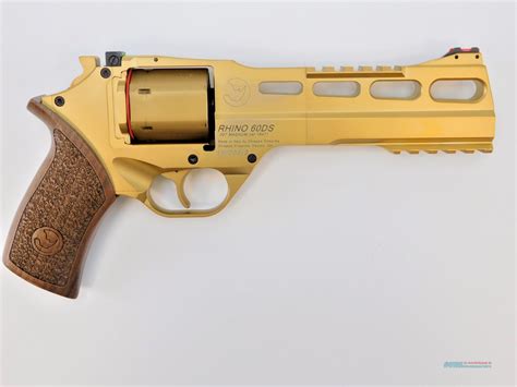 Gold 357 Magnum - CHIAPPA RHINO 357 MAGNUM 6" SPECIAL GOLD ANODIZED **NEW**