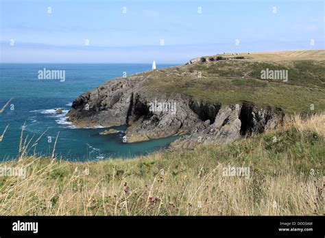 National Park Coast Path, Porthgain, Pembrokeshire, Wales, Great Britain, United Kingdom, UK ...