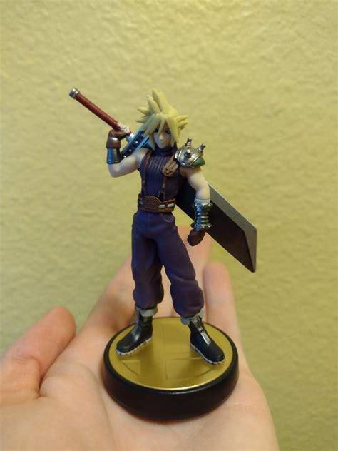 Custom Cloud Amiibo I Made! | Smash Ultimate Amino