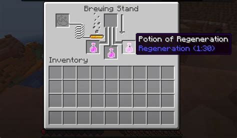 How to Make a Potion of Regeneration in Minecraft