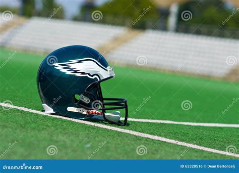 Philadelphia Eagles NFL Helmet Editorial Photo - Image of product ...