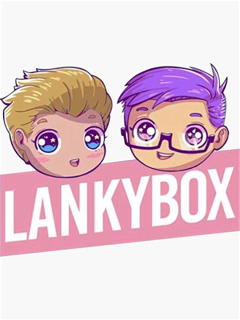 "the lankybox youtuber L1" Sticker by onclueed1144 | Redbubble