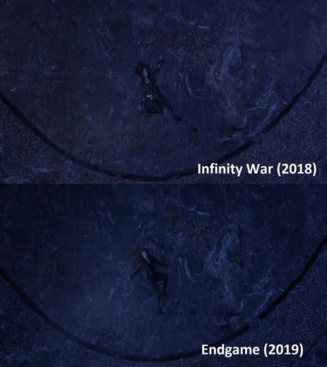 The death of Black Widow in Avengers: Endgame (2019) was foreshadowed in Avengers: Infinity War ...