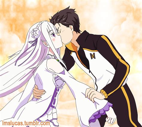 Re: Zero Subaru kiss Emilia by lmslucas on DeviantArt