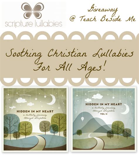 Scripture Lullabies Review~ Christian Lullabies for Children - Teach Beside Me