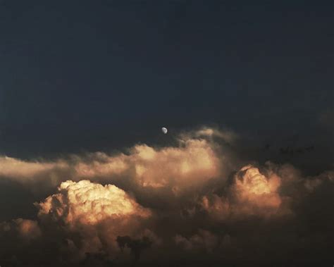 Moon And Clouds HD wallpaper | Pxfuel