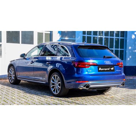 Performance sport exhaust for AUDI A4 B9 40 TFSI G-Tron, AUDI A4 B9 (Sedan + Avant) 40 TFSI G ...