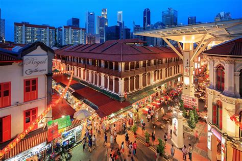 Shopping Centers in Chinatown, Singapore