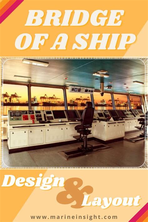 Bridge of a Ship - Design And Layout | Ship, Merchant navy, Cruise ship