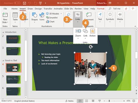 Hyperlinks in PowerPoint | CustomGuide