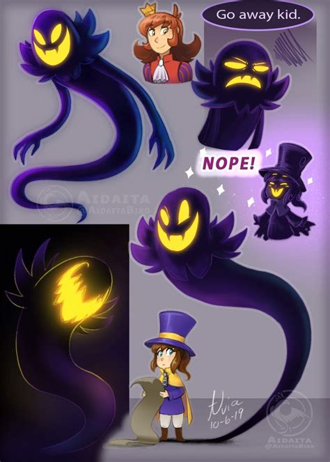 A Hat in Time- Snatcher doodles by Aidaita on DeviantArt | A hat in time, Art, Fnaf drawings