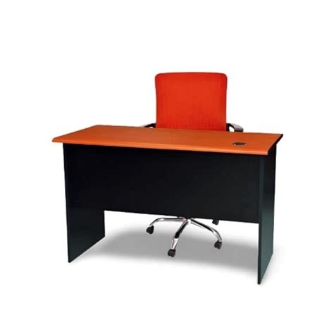 Shop Modern Office Table, Computer Table, Office Desk Brown & Black 120X60X75Cm Online | Danube ...