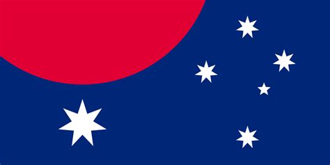 Australian Blue Ensign x Hundertwasser : r/vexillology