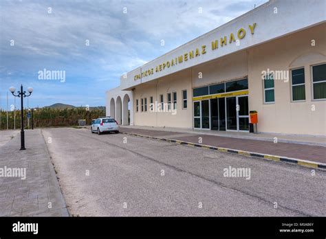 Milos greece airport hi-res stock photography and images - Alamy