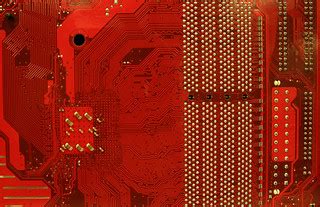 TextureX Motherboard Circut Red Stock Tech Texture | Flickr