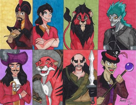 Disney Villains male - Etsy