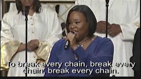 "Break Every Chain" Tasha Cobbs, ~LIVE IN HD~ | Gospel choir, Worship ...