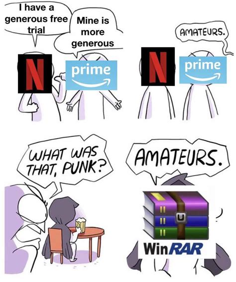 WinRar trial : r/memes