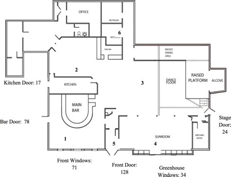 Nightclub Floor Plan Layout | Viewfloor.co